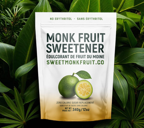 No Erythritol Monk Fruit Sweetener